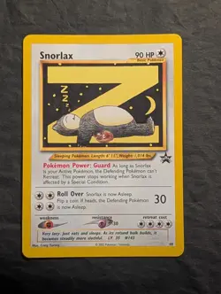 Snorlax - 49 - Pokemon Wizards Black Star Ivy Promo Card Eng - Image 1