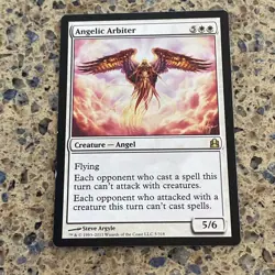 Angelic Arbiter 5 Commander Regular MTG TCG CARD NM - Image 1