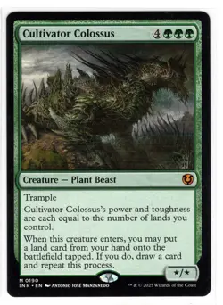 MTG Cultivator Colossus - Innistrad Remastered (INR) Regular Magic Near Mint - Image 1
