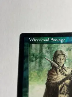 Mtg Wirewood Savage FOIL Onslaught Played 304/350 - Image 2