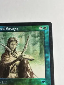 Mtg Wirewood Savage FOIL Onslaught Played 304/350 - Image 3