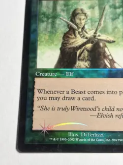 Mtg Wirewood Savage FOIL Onslaught Played 304/350 - Image 4