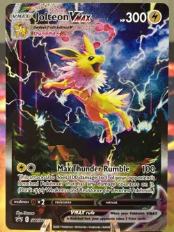 Jolteon VMAX SWSH184 SWSH: Sword & Shield Promo Cards Holo - Image 1