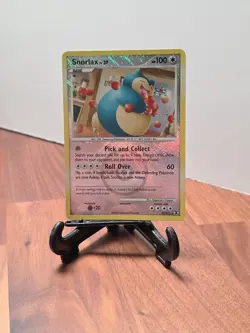 2009 Pokemon Snorlax Holo Rare *CROSS HATCH* 33/111 League Promo B - Image 1