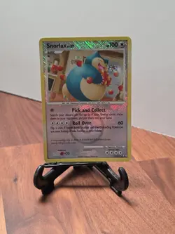 2009 Pokemon Snorlax Holo Rare *CROSS HATCH* 33/111 League Promo B - Image 3