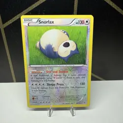 Snorlax 80/106 Reverse Holo | XY Flashfire | Pokemon Card NM - Image 1