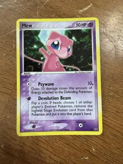 Nintendo Black Star Promo Mew #40 Pokemon Card Holo Rare - Great Condition - Image 1