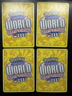 Pokemon World Championships Card 2007 Non Holos - LP - Image 2