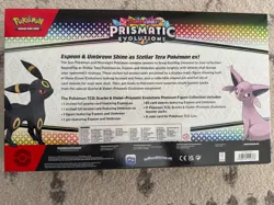Pokemon Prismatic Evolutions Premium Figure Collection - Sealed - UMBREON ESPEON - Image 2