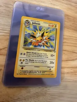 Pokemon TCG Jolteon Jungle 4/64 Holo Unlimited Holo Rare - Image 2
