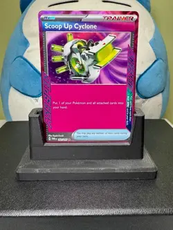 Scoop Up Cyclone 162/167 Pokemon TCG SV06: Twilight Masquerade NM - Image 1