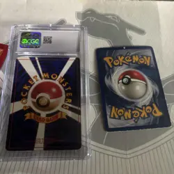 1999 Pokemon Base Unlimited #13 Poliwrath Holo R CGC 5 - Image 2