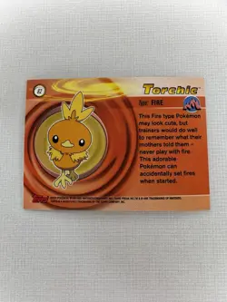 2003 TOPPS POKEMON ADVANCED #82 TORCHIC FOIL RARE / VINTAGE - Image 2