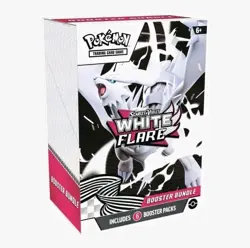 🔥ONE SEALED🔥 Pokemon TCG Scarlet & Violet White Flare Booster Bundle Packs Box - Image 1