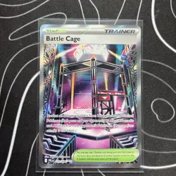 Battle Cage Full Art Trainer Ultra Rare Stadium 116/094 Pokemon Phantasmal Flame - Image 1
