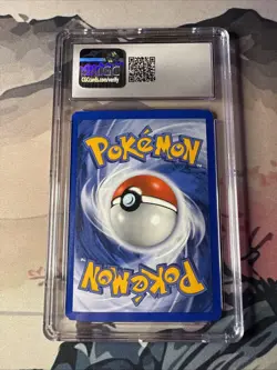 CGC 10 GEM MINT Entei 2001 Black Star Movie Promo 34 Reverse Holo Pokemon Card - Image 2