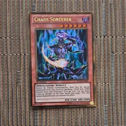 1996 Yu-Gi-Oh! Chaos Sorcerer PGLD-EN084 1st Edition Premium Gold Card - Image 2
