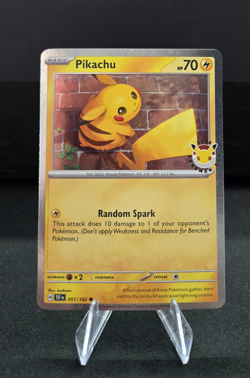 Pikachu (Pokemon Day 2026) 051/162 Promo Holo - Image 1