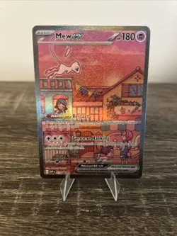 Pokemon TCG Mew ex Full Art SIR Promo Holo 151 053 NM - Image 1