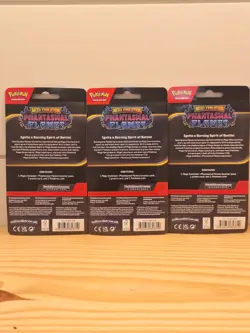 Pokemon TCG: Mega Evolution Phantasmal Flames Blister Pack 3X - Image 2