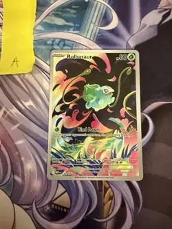 Pokemon TCG Bulbasaur 133/132 Secret Rare Mega Evolution - Image 1