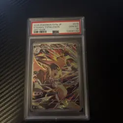 Pokemon Ethan's Typhlosion Art Rare Holo 070/063 Sv9a 2025 PSA 10 - Image 1