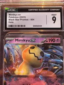 Mimikyu EX Pokemon 2023 Black Star Promos 004 Holo - Image 2