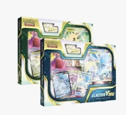 Pokemon TCG Glaceon & Leafeon VSTAR Special Collection – Set of 2 Factory Sealed - Image 1