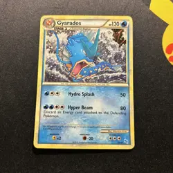 Gyarados 30/30 NM/LP -Vintage Rare Holo Pokemon Card- HGSS Theme Deck (4s2 - Image 1