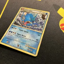 Gyarados 30/30 NM/LP -Vintage Rare Holo Pokemon Card- HGSS Theme Deck (4s2 - Image 2