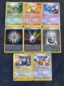 240 EX Era Pokemon Card Lot - 4 Rares + 3 Special Energy - NM / LP - WOTC 2000s - Image 2