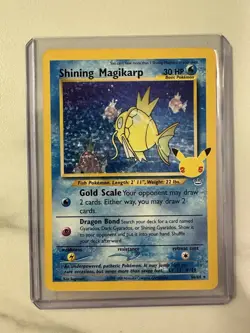 Pokemon TCG Shining Magikarp Celebrations Holo Card (66/64) - Image 1