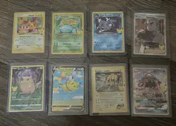 Pokemon TCG Celebrations 6 card lot Birthday Pikachu, Venesaur, Gyarados, & more - Image 1