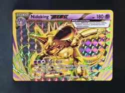 Evolutions Nidoking BREAK #46. Near Mint. Rare Holo 2016 Pokemon card. - Image 1