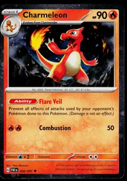 Charmeleon 008/091 Miscellaneous Cards & Products Uncommon Cosmos Holo #2 - Image 1