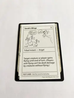 Sarah's Wings (X1) NM Mystery Booster Convention Edition MTG - Image 1