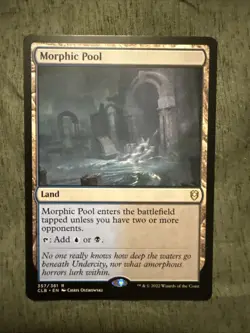 Morphic Pool Commander Legends: Battle for Baldur's Gate Regular D&D Rare Land - Image 1