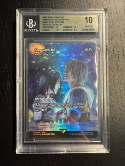 Stay With Me Rhystic Study Foil BGS Pristine 10 Magic the Gathering FF - Image 1