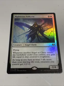 Righteous Valkyrie Kaldheim Foil - Image 1