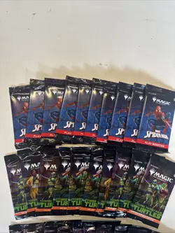 30x Packs Spider-Man, Ninja Turtles, Tarkir Dragonstorm Pack Sealed Magic Lot - Image 2