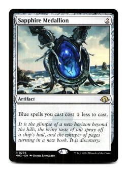 Sapphire Medallion (NM) Modern Horizons 3 MH3 Magic MTG - Image 3