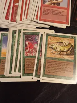 Magic: the Gathering 1994 REVISED-LEGENDS-THE DARK VINTAGE "90% unplayed" 1,400+ - Image 2