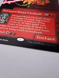 Delayed Blast Fireball (Rainbow Foil) Secret Lair Drop Foil - Image 2