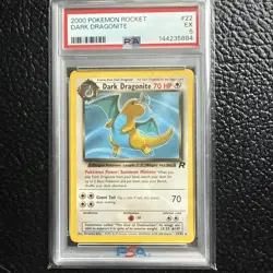 Pokemon Dark Dragonite TCG Card 22/82 Non-Holo - Image 1
