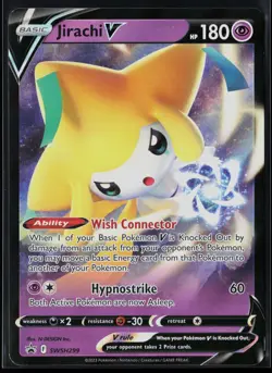 Jirachi V - 299 SWSH299 Holofoil Promo Sword & Shield Promo Pokemon NM - Image 1