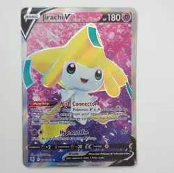 Pokemon Jirachi V Ultra Rare Full Art Holo 180 HP 170/189 Astral Radiance - Image 1