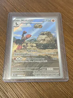 Pokemon TCG Mudsdale 175/162 Temporal Forces Illustration Rare Full Art (117) - Image 1