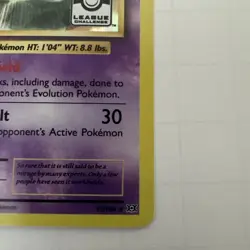 Pokemon Mew 4th Place League & Championship Cards 53/108 Excellent LP Condition - Image 5