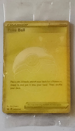 Pokemon TCG Poke Ball Trainer Card SWSH146 – Holo Promo – New Sealed - Image 1
