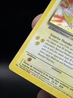 Pokemon Dark Raichu Team Rocket Secret Rare Holo Card 83/82 Wotc HP - Image 4